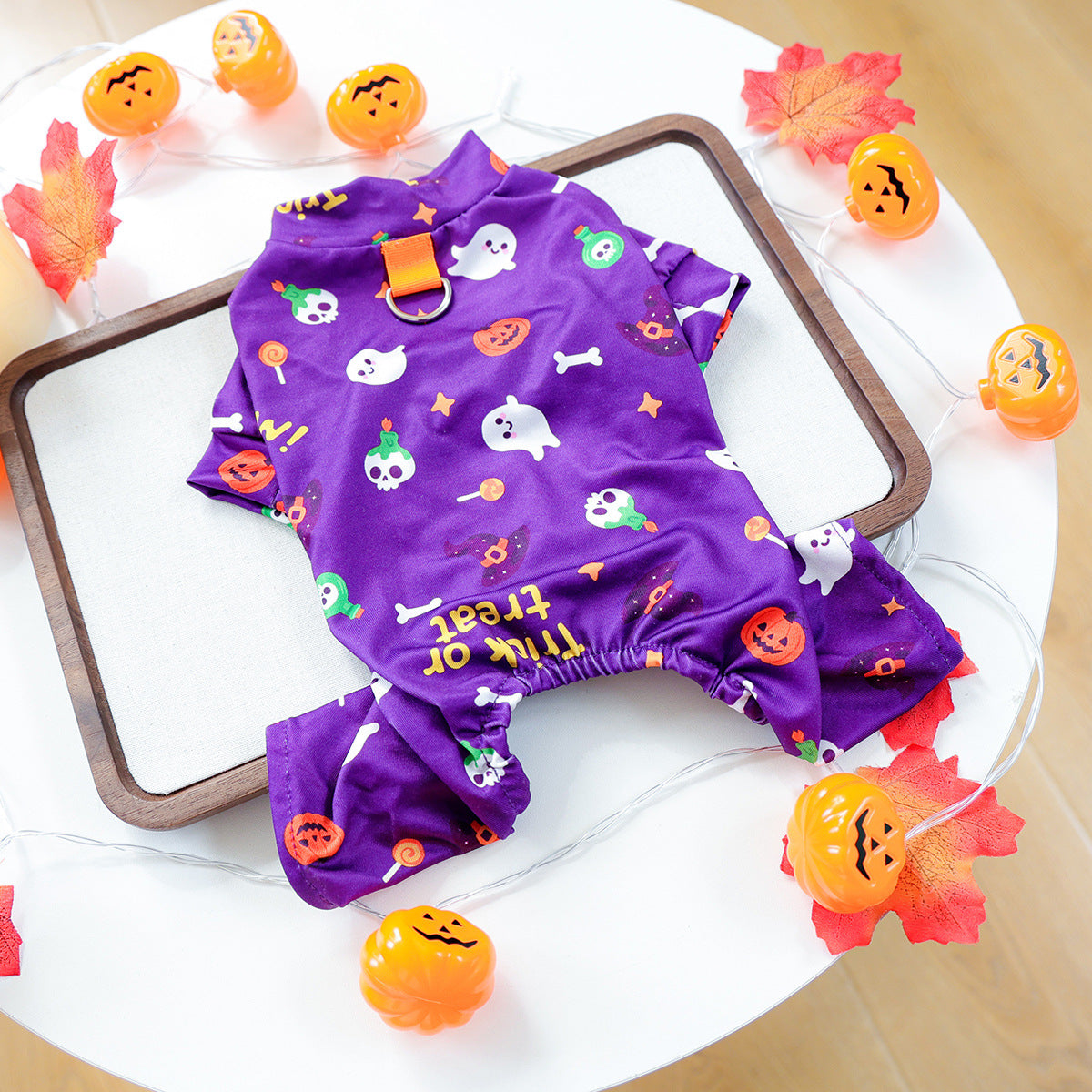 Halloween Dog Clothes Pet Cat Pajamas Four-Legged Onesie Home Wear Wholesale Drop Shipping
