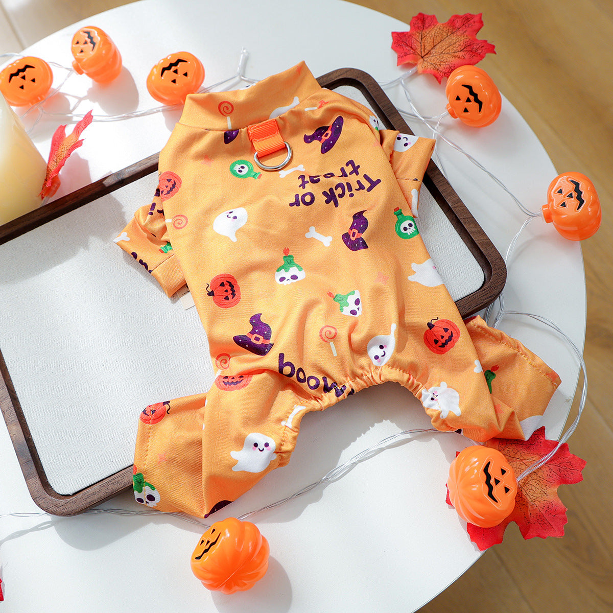 Halloween Dog Clothes Pet Cat Pajamas Four-Legged Onesie Home Wear Wholesale Drop Shipping